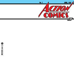 ACTION COMICS #1 FACSIMILE EDITION CVR B BLANK CARD STOCK VAR (2026)