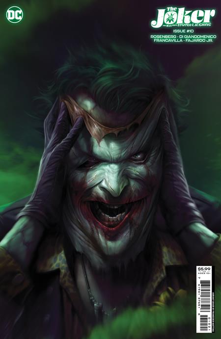 JOKER THE MAN WHO STOPPED LAUGHING #10 CVR B FRANCESCO MATTINA VAR