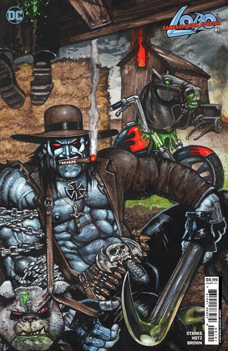 LOBO CANCELLATION SPECIAL #1 (ONE SHOT) CVR B SIMON BISLEY AFTER DARK BLACK CARD STOCK VAR (MR)