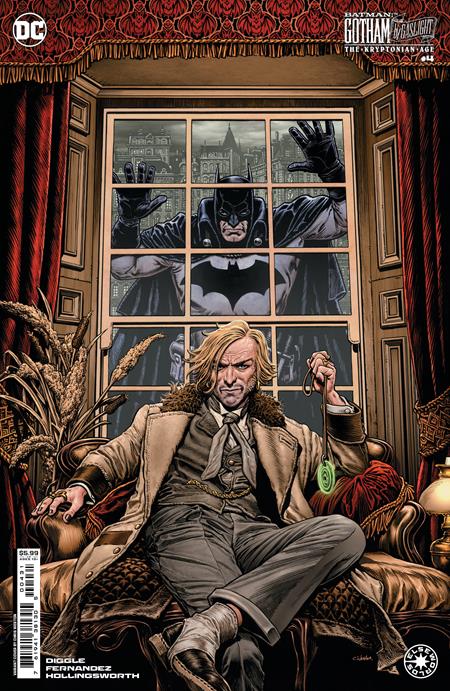 BATMAN GOTHAM BY GASLIGHT THE KRYPTONIAN AGE #4 (OF 12) CVR CHRIS WESTON CARD STOCK VAR