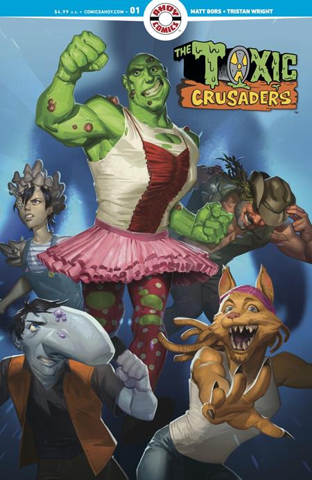 TOXIC CRUSADERS #1 (OF 5) CVR B 3 COPY AR SULLIVAN UNLOCK VAR (MR)