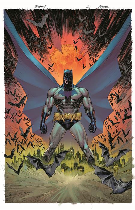 BATMAN #1 CVR C MARC SILVESTRI CARD STOCK VAR (9/3/25)