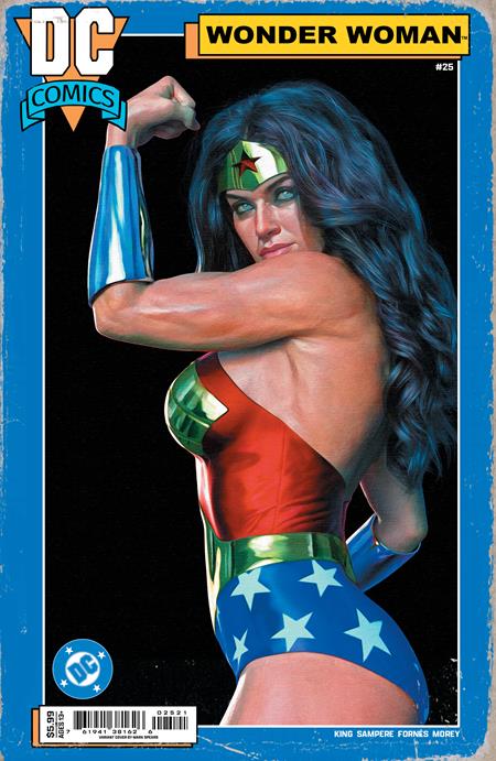 WONDER WOMAN #25 CVR B MARK SPEARS CARD STOCK VAR