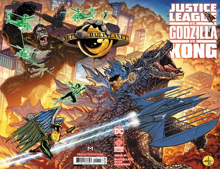 JUSTICE LEAGUE VS GODZILLA VS KONG #1 (OF 6) CVR A DREW JOHNSON