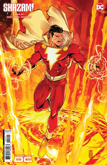 SHAZAM #4 CVR B JOHN TIMMS CARD STOCK VAR