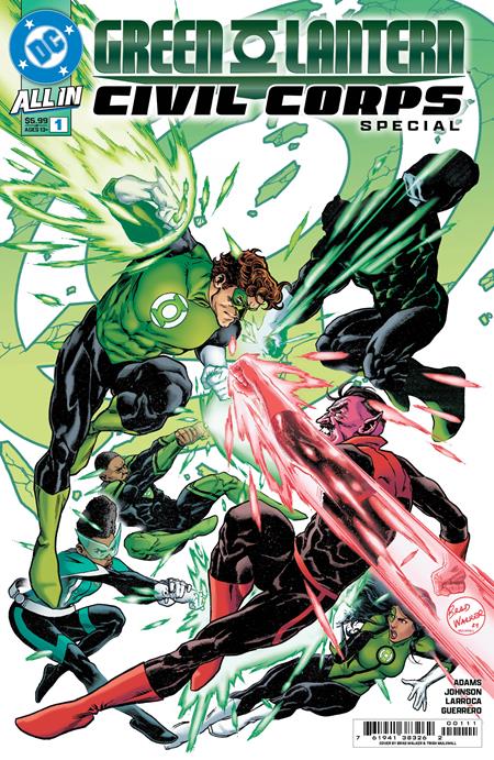 GREEN LANTERN CIVIL CORPS SPECIAL #1 (ONE SHOT) CVR A BRAD WALKER (10/9/2024)