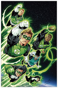 GREEN LANTERN CIVIL CORPS SPECIAL #1 (ONE SHOT) CVR B SALVADOR LARROCA CARD STOCK VAR (10/9/2024)