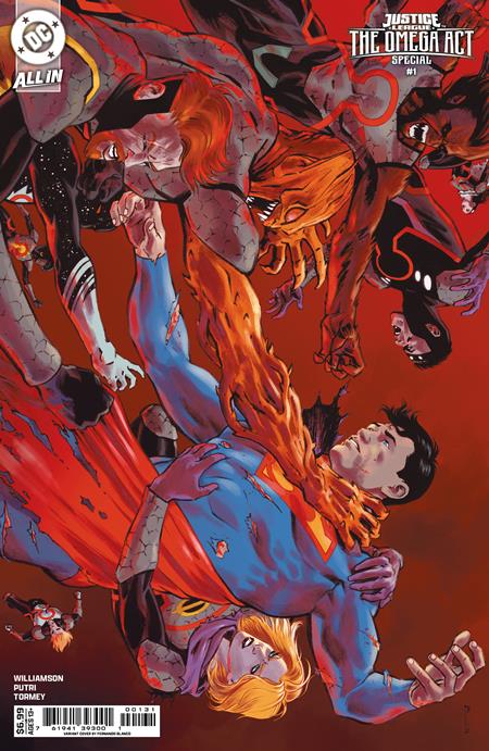 JUSTICE LEAGUE THE OMEGA ACT SPECIAL #1 (ONE SHOT) CVR C FERNANDO BLANCO CARD STOCK VAR (DC K.O.)