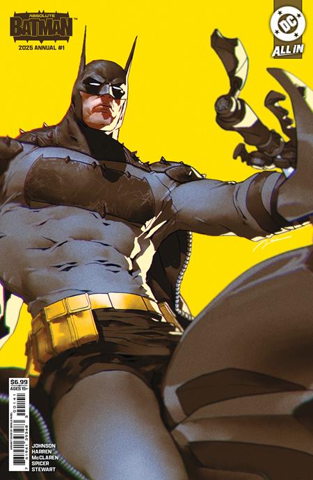 ABSOLUTE BATMAN 2025 ANNUAL #1 (ONE SHOT) CVR D TBA CARD STOCK VAR