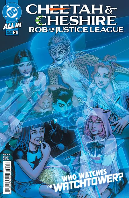 CHEETAH AND CHESHIRE ROB THE JUSTICE LEAGUE #3 (OF 6) CVR A NICOLA SCOTT