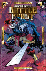 INVINCIBLE UNIVERSE BATTLE BEAST #1 10TH PTG CVR A RYAN OTTLEY & ANNALISA LEONI EMBOSS & GOLD FOIL (10/14/26)