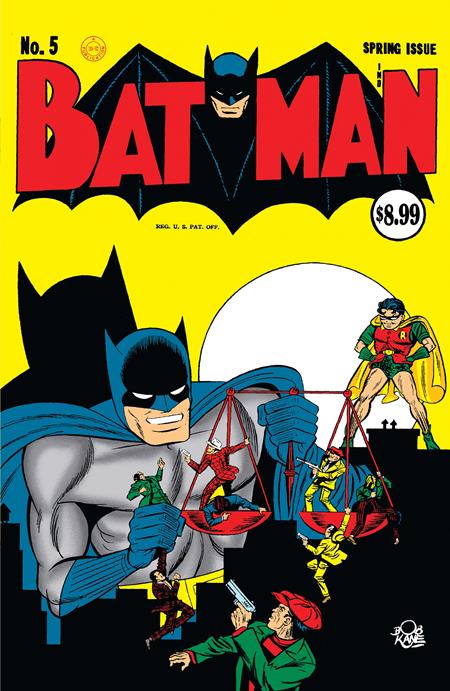 BATMAN #5 FACSIMILE EDITION CVR B BOB KANE FOIL VAR (12/6/23)