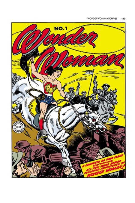 WONDER WOMAN #1 (1942) FACSIMILE EDITION CVR A HARRY G PETER (11/8/2023)