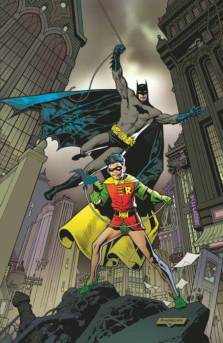 BATMAN AND ROBIN YEAR ONE #2 (OF 12) CVR B KEVIN NOWLAN CARD STOCK VAR (11/20/2024)