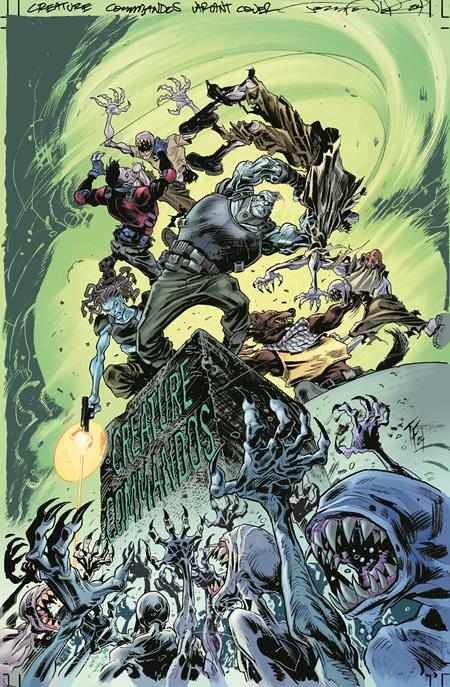 DC HORROR PRESENTS CREATURE COMMANDOS #2 (OF 6) CVR B TOM FOWLER CARD STOCK VAR (MR) (11/6/2024)