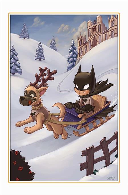 BATMAN #155 CVR G CHRISSIE ZULLO DC WINTER WONDERLAND CARD STOCK VAR (12/4/2024)