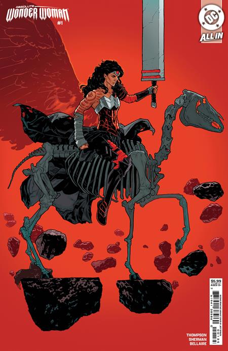 ABSOLUTE WONDER WOMAN #1 2ND PRINT SPOKES VARIANT (11/27/2024)