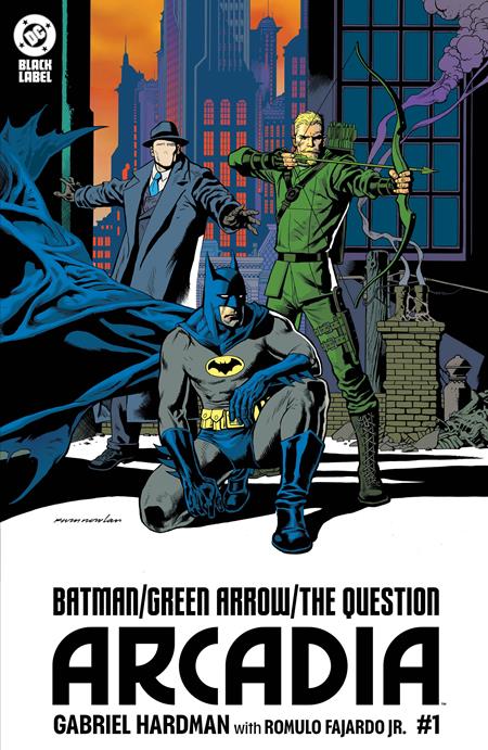BATMAN GREEN ARROW THE QUESTION ARCADIA #1 (OF 4) CVR B KEVIN NOWLAN VAR (MR)
