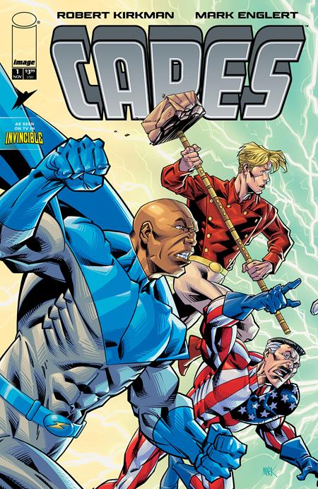 INVINCIBLE UNIVERSE CAPES #1 CVR B MARK ENGLERT VAR
