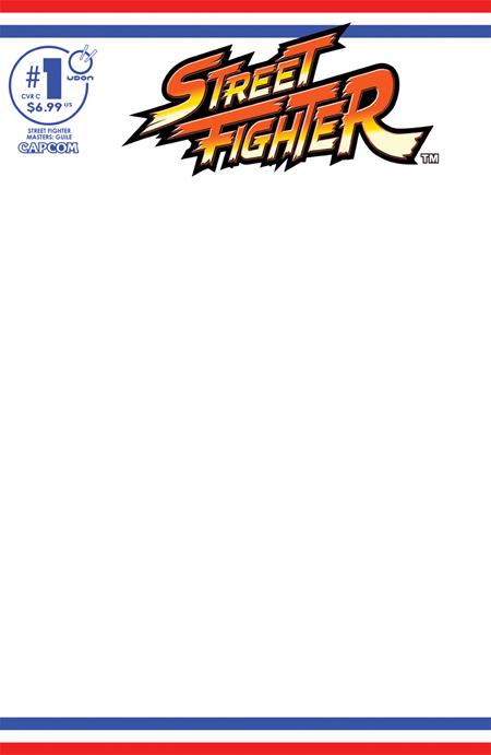 STREET FIGHTER MASTERS GUILE #1 (ONE SHOT) CVR C BLANK SKETCH VAR (12/24/25)