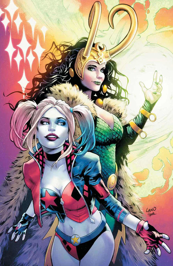 MARVEL/DC: DEADPOOL/BATMAN #1 GREG LAND VIRGIN VARIANT