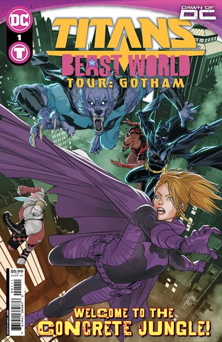 TITANS BEAST WORLD TOUR GOTHAM #1 (ONE SHOT) CVR A MIKEL JANIN