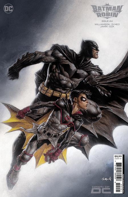 BATMAN AND ROBIN #4 CVR B DAVID FINCH CARD STOCK VAR (12/13/2023)