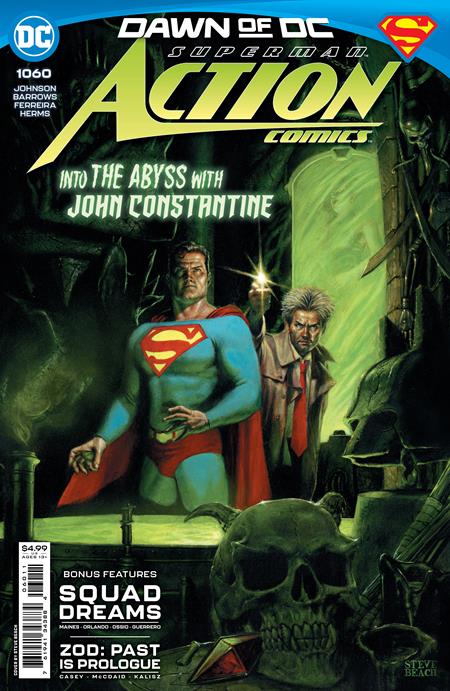 ACTION COMICS #1060 CVR A STEVE BEACH (TITANS BEAST WORLD) (12/13/23)