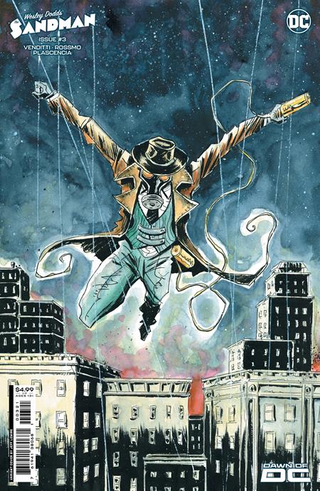 WESLEY DODDS THE SANDMAN #3 (OF 6) CVR B JEFF LEMIRE CARD STOCK VAR