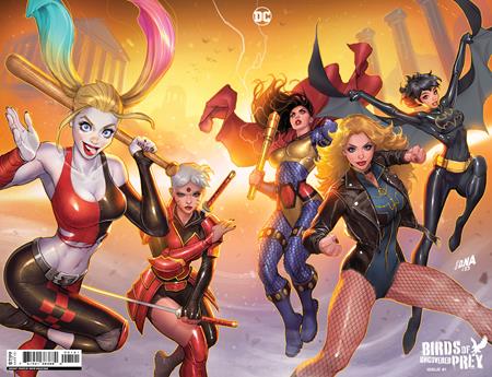 BIRDS OF PREY UNCOVERED #1 (ONE SHOT) CVR E DAVID NAKAYAMA WRAPAROUND FOIL VAR (12/13/23)