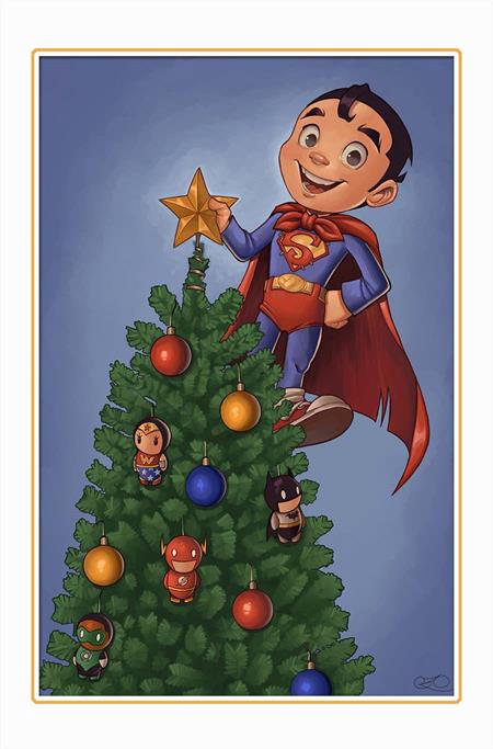 SUPERMAN #21 CVR E CHRISSIE ZULLO DC WINTER WONDERLAND CARD STOCK VAR (12/25/2024)