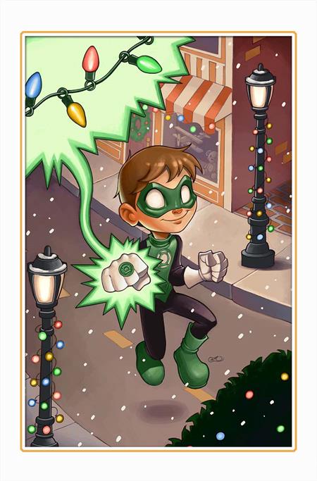 GREEN LANTERN #18 CVR D CHRISSIE ZULLOE DC WINTER WONDERLAND CARD STOCK VAR (12/11/2024)