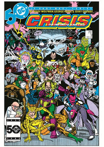 CRISIS ON INFINITE EARTHS #9 FACSIMILE EDITION CVR B GEORGE PEREZ FOIL VAR (12/18/2024)