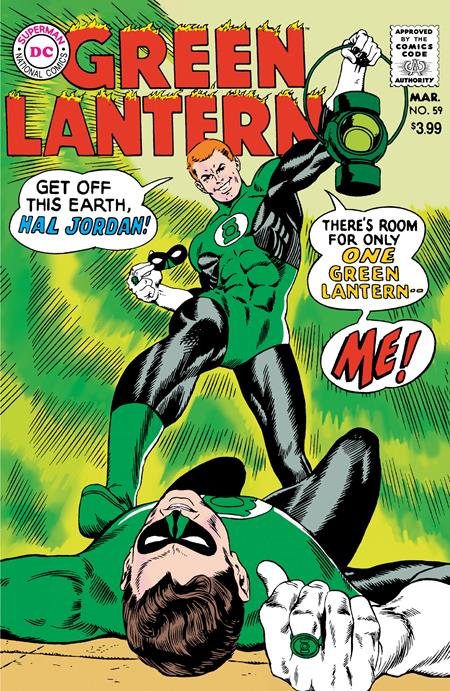 GREEN LANTERN #59 FACSIMILE EDITION CVR A GIL KANE & MURPHY ANDERSON