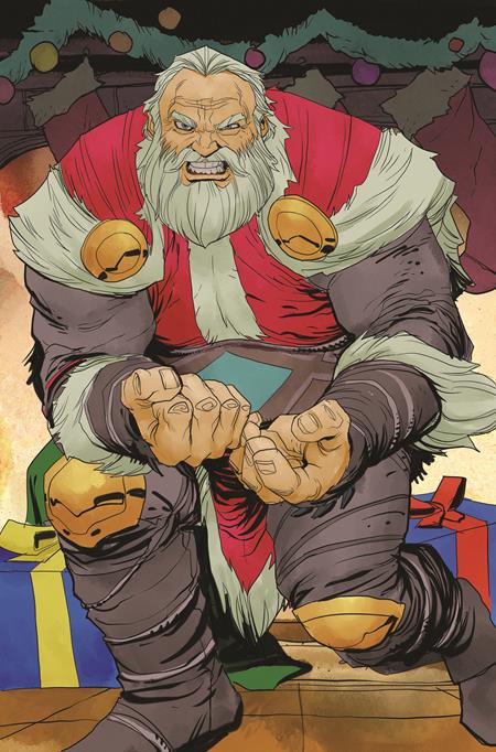 BATMAN SANTA CLAUS SILENT KNIGHT RETURNS #5 (OF 5) CVR B PETE WOODS CARD STOCK VAR (12/25/2024)