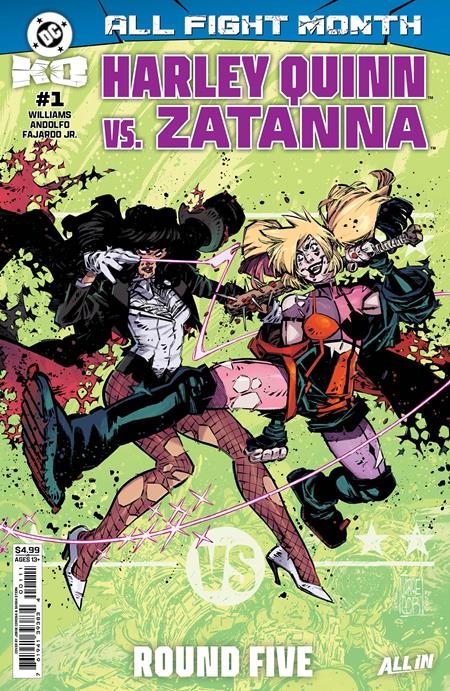 DC K.O. HARLEY QUINN VS ZATANNA #1 (ONE SHOT) CVR A JORGE CORONA (12/17/2025)