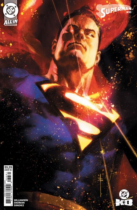 SUPERMAN #33 CVR C SEBASTIAN FIUMARA CARD STOCK VAR (DC K.O.) (12/24/2025)