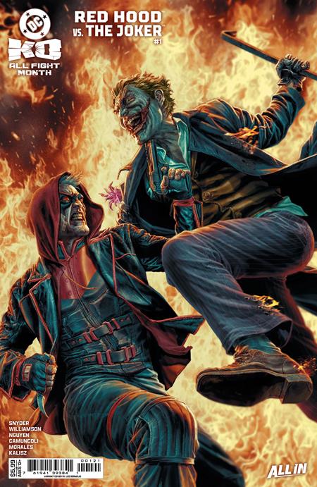 DC K.O. RED HOOD VS JOKER #1 (ONE SHOT) CVR C LEE BERMEJO CARD STOCK VAR (12/24/2025)