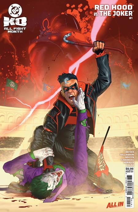 DC K.O. RED HOOD VS JOKER #1 (ONE SHOT) CVR E TAURIN CLARKE CARD STOCK VAR (12/24/2025)