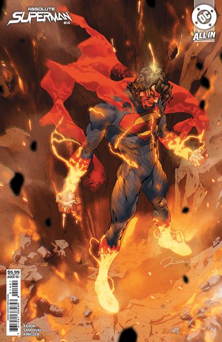 ABSOLUTE SUPERMAN #14 CVR B GERALD PAREL CARD STOCK VAR (12/24/2025)
