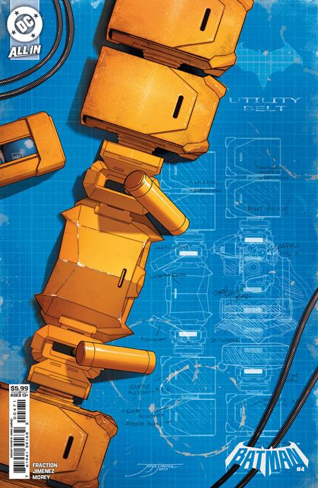 BATMAN #4 CVR E JORGE JIMENEZ BAT-GADGET CARD STOCK VAR