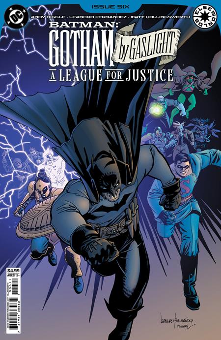 BATMAN GOTHAM BY GASLIGHT A LEAGUE FOR JUSTICE #6 (OF 6) CVR A LEANDRO FERNANDEZ (12/10/2025)