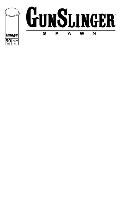 GUNSLINGER SPAWN #50 CVR D BLANK SKETCH VAR (12/31/25)