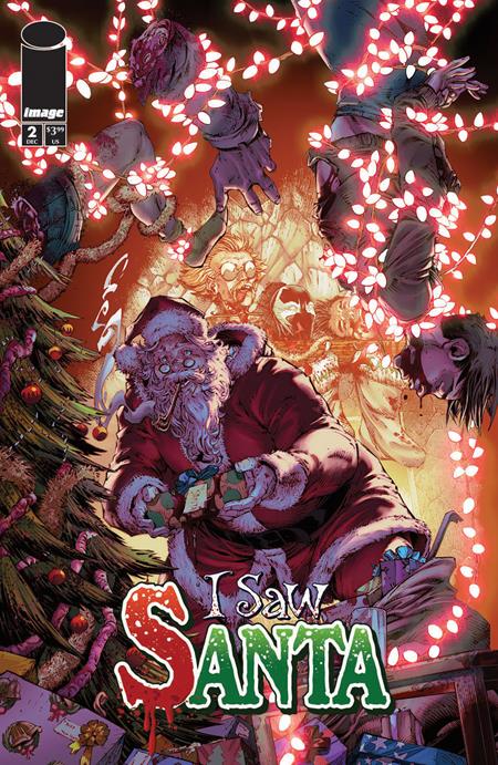 I SAW SANTA A SPAWN UNIVERSE CHRISTMAS STORY #2 (OF 2) CVR A BRETT BOOTH (12/24/25)