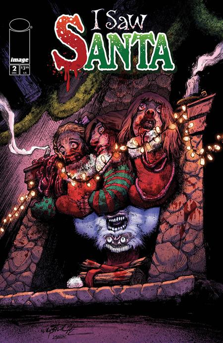 I SAW SANTA A SPAWN UNIVERSE CHRISTMAS STORY #2 (OF 2) CVR B JONATHAN WAYSHAK VAR (12/24/25)