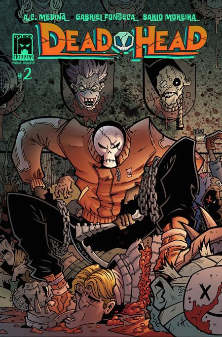 DEAD HEAD #2 (OF 6) CVR B RYAN G BROWNE VAR (MR) (12/17/25)