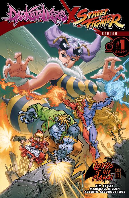 DARKSTALKERS X STREET FIGHTER ROGUES #1 (ONE SHOT) CVR A ALBERTO ALBURQUERQUE (12/31/25)