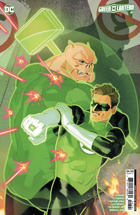 GREEN LANTERN #7 CVR B EVAN DOC SHANER CARD STOCK VAR