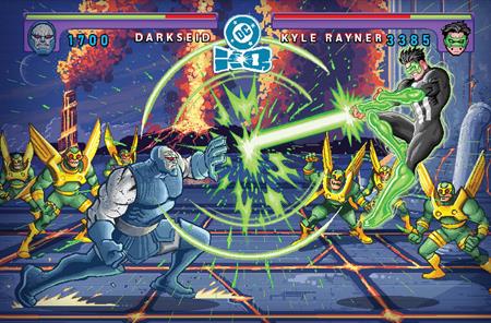 DC K.O. GREEN LANTERN GALACTIC SLAM #1 (ONE SHOT) CVR E JUAN FERREYRA WRAPAROUND CARD STOCK VAR (1/21/26)