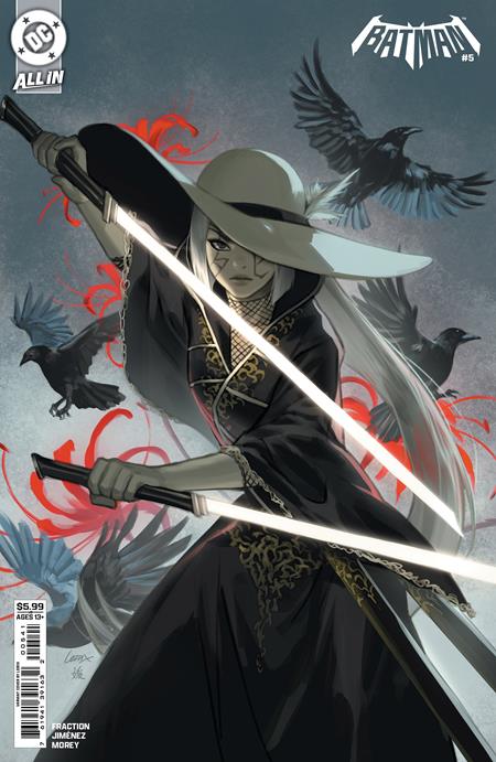 BATMAN #5 CVR D LESLEY LEIRIX LI CARD STOCK VAR (1/07/26)